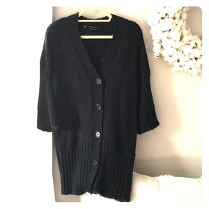 Bcbg maxaria oversized navy blue sweater